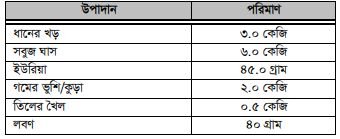 গাভীর খাদ্য