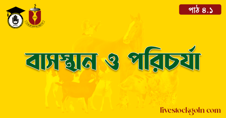 বাসস্থান ও পরিচর্যা